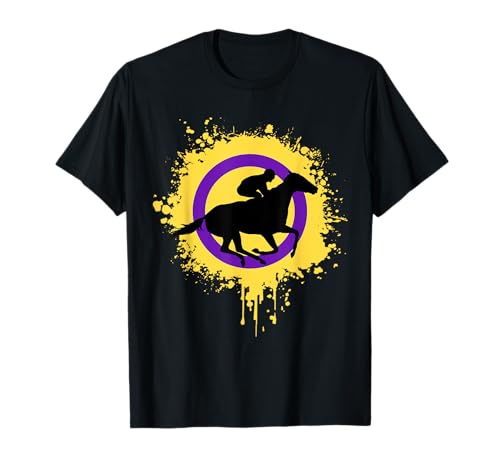Subtile Intersex Pride Horse Riding LGBT-Flagge für Schwule und Intersex T-Shirt