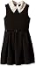 Beautees Girls' Big Girls' Sl/Less Skater Dress with Collar