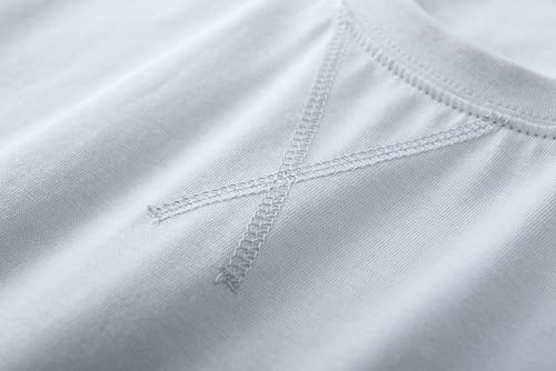 Image of KLIEGOU Men's 100% Cotton Longline T-Shirt, Pre-Shrunk Soft