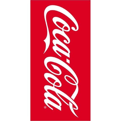 arlis Drap de Plage ou Drap de Bain Coca Cola (Serviette Coca Cola)