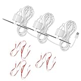 Ventilateur de plafond rétractable USB réglable 5 V pour barbecue, marchés de viande, salle à manger en plein air, ventilateur USB silencieux pour magasin de viande