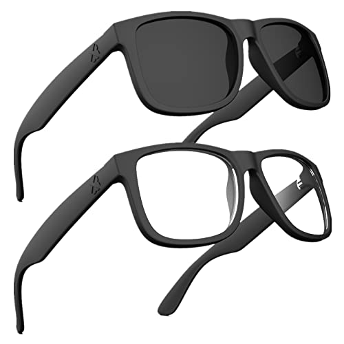 Image of MAXJULI Polarized Sunglasses for Men and Women,UV Protection Rectangular Sun Glasses 8806