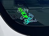 baby on board aufkleber gratis Hergestellt aus Wetter-und Wasserfest und Doppelseitige Kleberstoffe mit verschiedenen Farben nach Ihrer Wahl