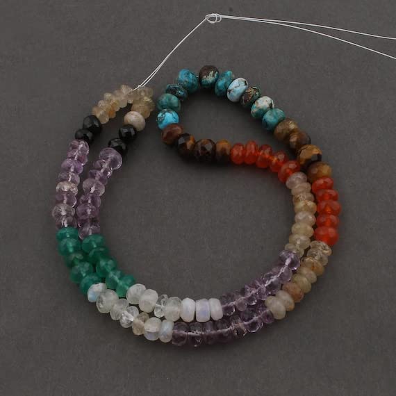Perles de pierres authentiques pour réparer ou assembler des bijoux fantaisie