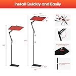 BEICHEN Red Light Therapy for Body and Face, 660nm 850nm 940nm Infrared Redlight-Therapy Lamp Device with Large Panel and Stable Stand at Home, Idea Gift for Women Wife Mom Sister Girlfriend - Image 4