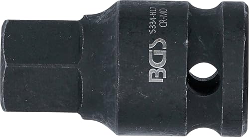 Miniatura 2 de Bgs 5334-H17 Punta De Vaso De Impacto Entrada 12,5 Mm 1 2 Hexágono Interior 17 Mm