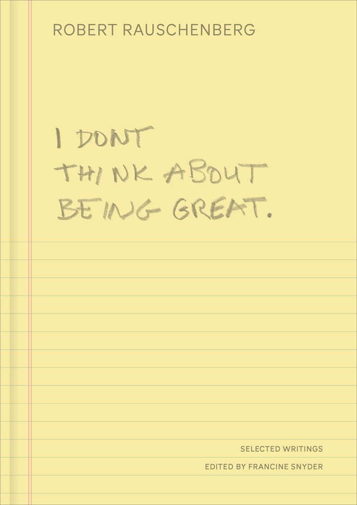 I Don't Think About Being Great