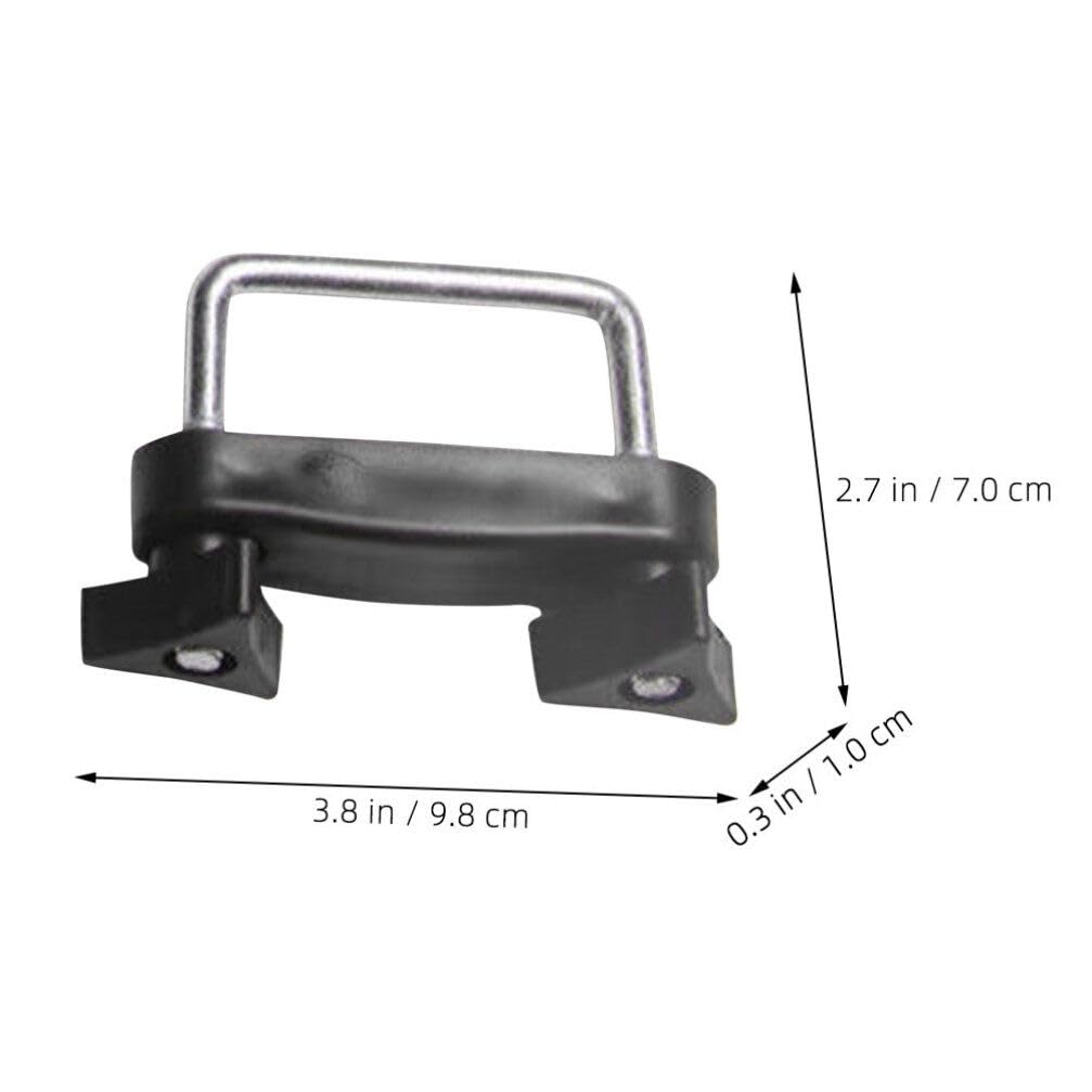 OUNONA 2pcs Car Roof Rack Clamps Durable Mounting Fitting for Roof Rack Accessories Compatible Vehicle Models Easy to Install Versatile Clips for Additional Storage