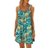 Genérico Vestidos Baratos Online Vestidos Elegantes Mujer Vestido De Playa para Mujer, Ropa De Playa, Bikini, Ropa De Playa, Casuales De Vestido Largo Verano Blanco Disfraz