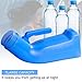 Urinal Bottle Male Urinals Portable Urine Bottle with Screw Lid 1200 ml Plastic Pee Bottles for Men