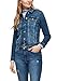 Produktbild s.Oliver Damen Jeansjacke mit Waschung medium blue 42