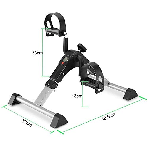 Ejercitador de pedal para piernas y brazos bajo escritorio miniatura 4