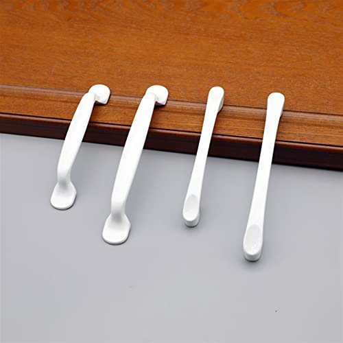Poignées en alliage d'aluminium blanc 128mm pour relooker une cuisine moderne - 4