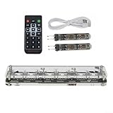 Creative IN14 Nixie - Reloj despertador digital sin tubos con mando a distancia y luz WLED brillante