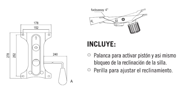 La Mejor review de Sillón mecanismo relax los 7 más buscados. 13 Imagen adicional
