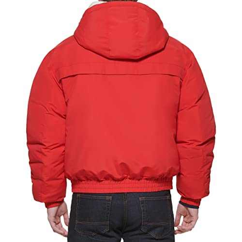 Tommy Hilfiger Mens Tommy Hilfiger Men's Arctic Cloth Sherpa Lined Snorkel Jacket, , X-large2