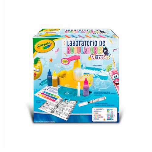 Laboratoire de marqueurs odorants néon Crayola : fini l'ennui