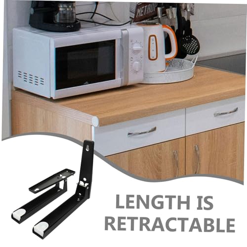 Support rétractable et robuste micro-ondes pour libérer le plan de travail de la cuisine - 5