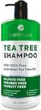 Tea Tree Oil Shampoo - Sulfate and Paraben Free with Collagen Keratin - Ideal for Women and Men with Oily Hair and Scalp Buildup - Anti Dandruff Treatment for Itchy, Dry Scalps – Salon Grade Products