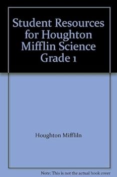Paperback Houghton Mifflin Science Grade 1: Student Resources Book