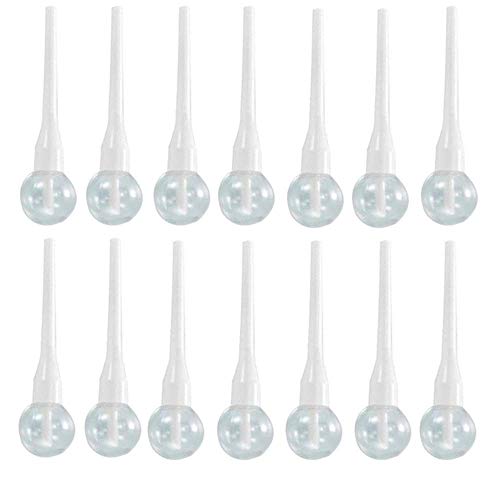 RONRONS 14 Pack Creative Lollipop Shape Empty Lip Gloss Tube Refillable Lip Balm
