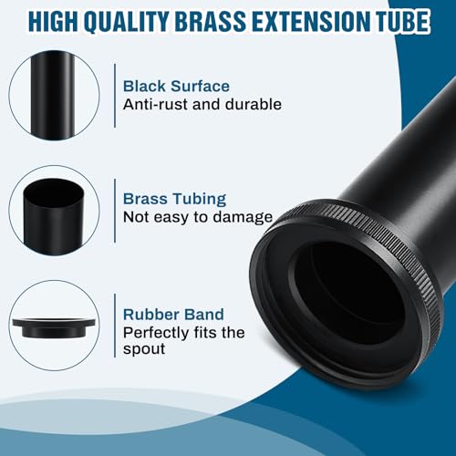 Extensión de latón para lavabo 15 Imagen adicional