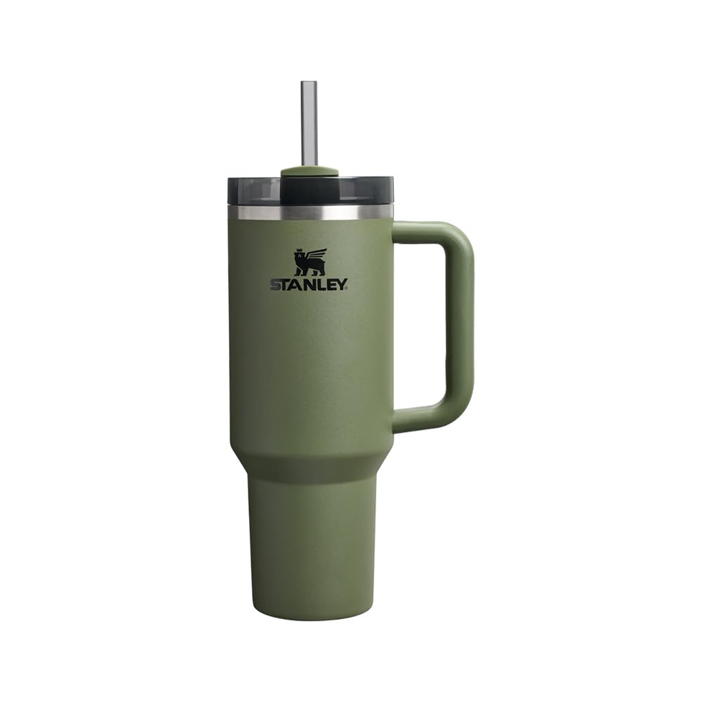 STANLEY Quencher Thermos Tumbler mit Strohhalm 1,18 L - Getrocknetes Grenen