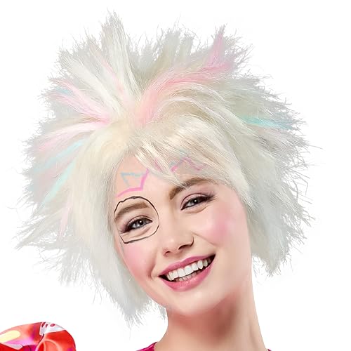 Rubies Barbie Movie: Weird Barbie Wig for Adults Womens