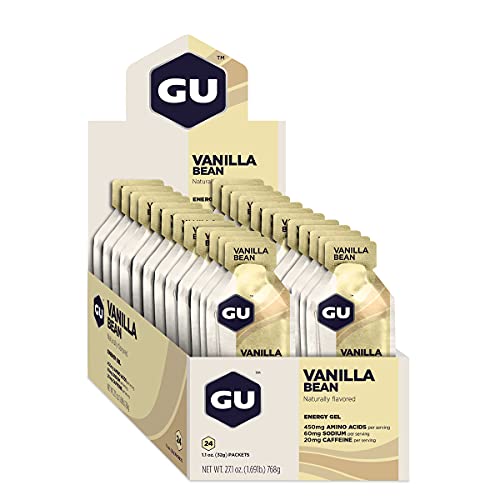 GU Energy Gel Vanilla Bean (vanille) Box met 24 gels (24 x 32 g)