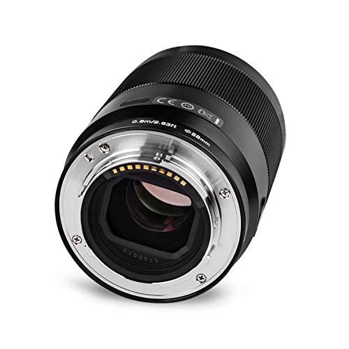 Image of YONGNUO 85mm F1.8S DF DSM, Medium Telephoto Prime Lens for Sony E Mount, Full Frame Portrait Lens Black