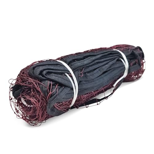 Image of Vixen Nylon Badminton Net | Standard Size Durable Sports Net with Strong Border & Ropes | Indoor & Outdoor Badminton Practice & Match Play