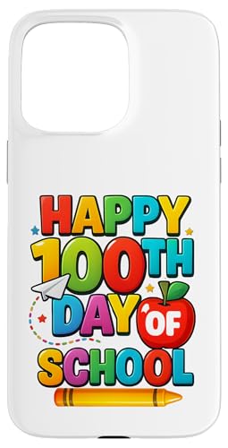 Joyeux 100e Jour d'école, 100 Jours d'école, Professeur et élève Coque pour iPhone 15 Pro Max