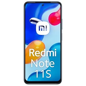 Xiaomi Redmi Note 11S Smartphone, 6GB RAM 128GB ROM, 6,43 Zoll AMOLED DotDisplay, MediaTek Helio G96 Prozessor, 108 MP AI Quad-Kamera (Blau)