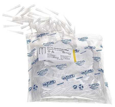 Pipetter Tips, 2 to 200uL, PK1000
