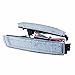 AQZXA Auto Chiaro respingente Posteriore del riflettore Lampada di Coda Luce Freno/Fit for Nissan Juke/Fit for Infiniti FX35 265605C000 (Color : Black)