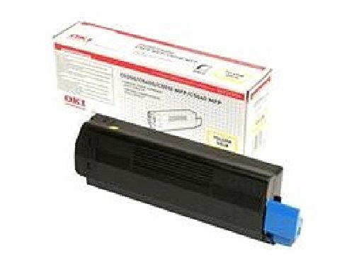 Toner pour OKI C5250 yellow de rechange haute capacité 5000 pages