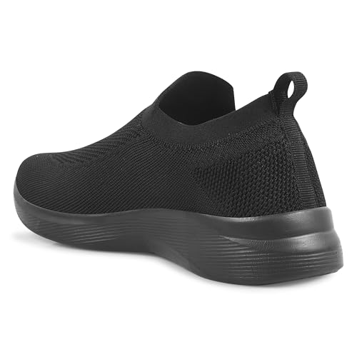 Image of Men's Sports Shoes with Memory Foam Cushioned Insole|Running Walking Gym Training Jogging Athletics|Comfortable & Stylish|Casual & Lightweight|Slipon Sneaker