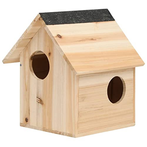 Générique Maison pour écureuils Bois de Sapin Massif 26x25x29 cm,Articles pour Animaux,Articles pour Animaux de Compagnie,Accessoires pour Petits Animaux,Brun,1.4...