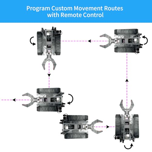 Robotic Arm Kit, Science Projects for Kids Ages 8-12, Cool Electronic Robot Kit for Boys & Girls to Learn Programming/Techology, Educational Toy Building Kits for Beginners, Xmas Birthday Gift. - Image 4
