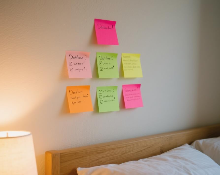 Miniatura 3 de Notas súper autoadhesivas 3 x 3 pulgadas, 2 blocs de 5 colores clásicos, 400 páginasbloc, total de 800 páginas, papel resistente de 2.82 ozm que no