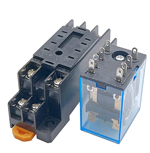 Relais Micro Mini MY2P Double Contact DPDT Haute Précision Bobine 380V AC Pack 10 - 4