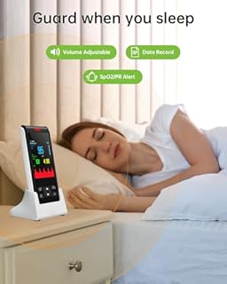 Saturimetro Da Dito Bluetooth Certificato, HOLFENRY Pulsossimetro Da Dito/Ricaricabile Ossimetro Da Dito Bluetooth con App per Livello Sp02 e PI, PR Per Adulti Uso Notturno Geschäft Reise Verwenden