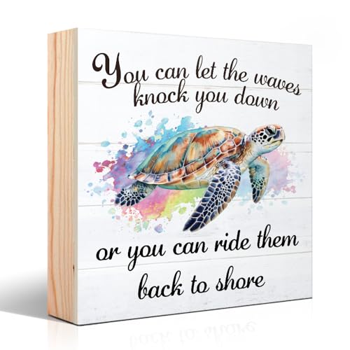 Vgrti You Can Let The Waves Knock You Down or