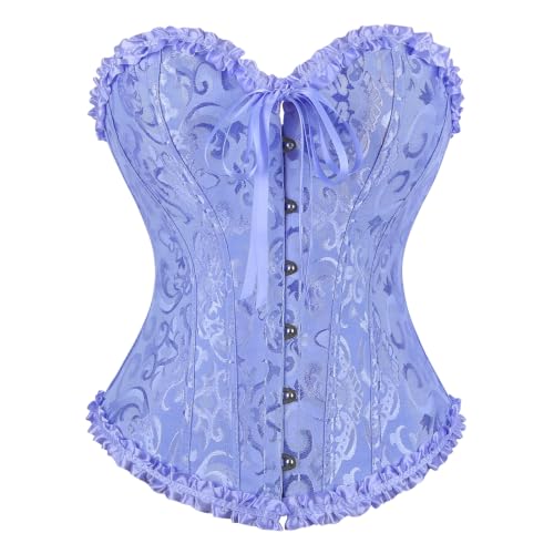 Image of frawirshau Women's Overbust Costume Corset Renaissance Victorian