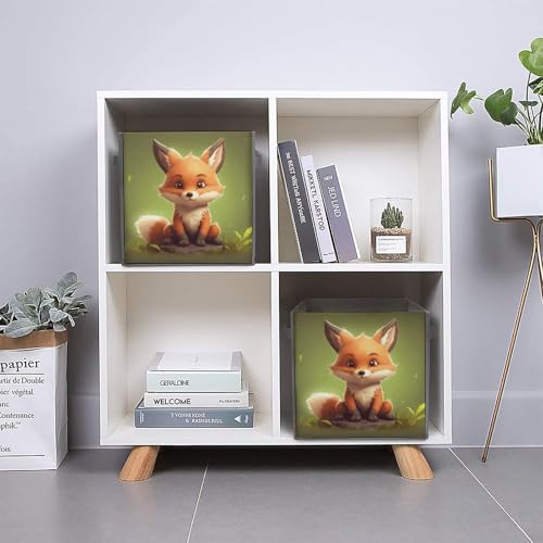 Boîtes de rangement pliables renard pour ranger rapidement vêtements, jeans et draps - 6