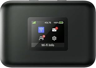 AT&T Turbo Hotspot 3: 256 MB, Black - Prepaid Hotspot, Connects Up to 16 Devices, Dual Band Wi-Fi, Long Lasting Battery