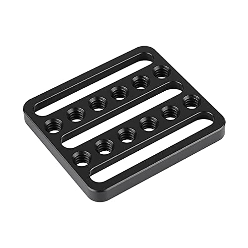 CAMVATE Universal Käseplatte mit 1/4'-20 Befestigungspunkten für Fotozubehör