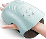 cotsoco Handmassagegerät - 3Massagegrößen, Kabelloses Handmassagegerät mit Wärme & Kompression für Arthritis und Karpaltunnel, Geschenk für Männer Frauen Familie Freunde, Entspannung zu Hause, Büro