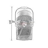 Pet Gear 360 Ultra Lite transporter bezpieczeństwa dla zwierząt domowych i fotelik samochodowy dla małych psów i kotów z przyciskiem wejścia, 15 cali, ciemny węgiel