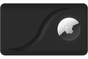 Ultra Thin Airtag Wallet Case with Offset Hole